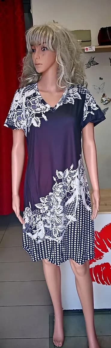 Haljine
Pamuk viskoza
Vel. M. L. Xl. 2xl. 3xl