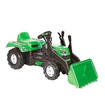 Dečiji traktor na pedale sa kašikom (utovarivačem) - Robusni traktor