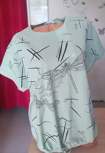Ženske majice pamuk elastin
vel XL. 2xl. 3xl. 4xl.
Cena 1099din 💋