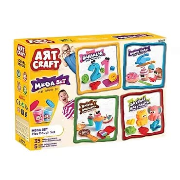 ART CRAFT Mega Set – Play Dough Set Veliki kreativni set za