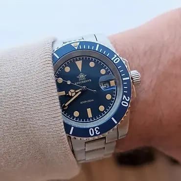 ADDIESDIVE AD2054 - 41mm - Plava - Rolex Submariner Homage ADDIESDIVE