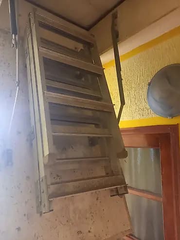 Tavanjske sklopive merdevine sa poklopcem - Tip: sklopive/segmentne