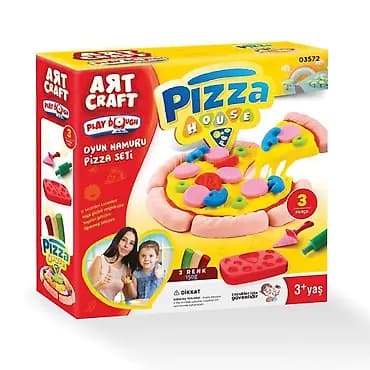 Art Craft Play Dough – Pizza House set za igru - Kreativni set za