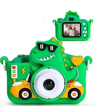 Digitalni dečiji foto aparat kamera Dino – u više boja Pretvorite