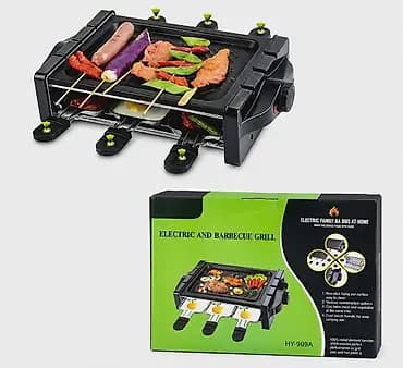 Električni roštilj/grill HY-909A (1000 W) - Snaga 1000 W za brzo i