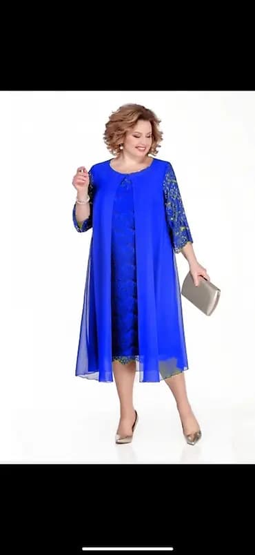 💫Elegantna ženska haljina sa ogrtačem – plus size
✅2xl
✅2600 din