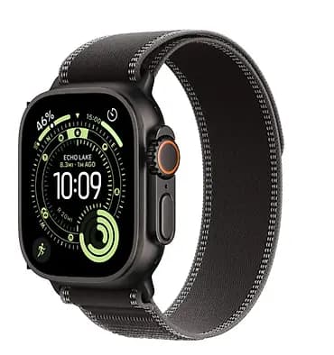 Apple Watch Ultra 3 GPS + Cellular 49mm Black Titanium Case with