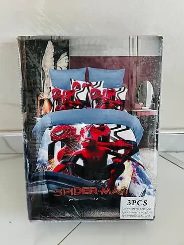 Dečiji setovi posteljine – 3 dela Teme/motivi: - Spider‑Man - Lilo