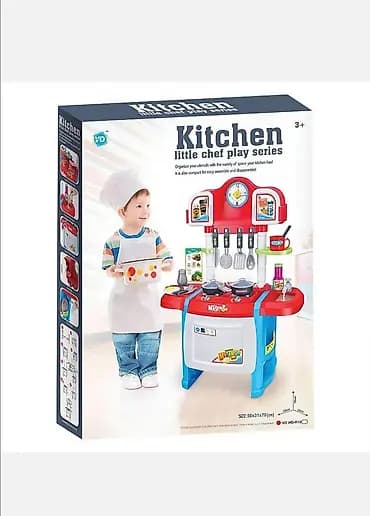 Velika kuhinja za dečake i devojčice u dve boje 🍳👩🍳👨🍳 Veliki set
