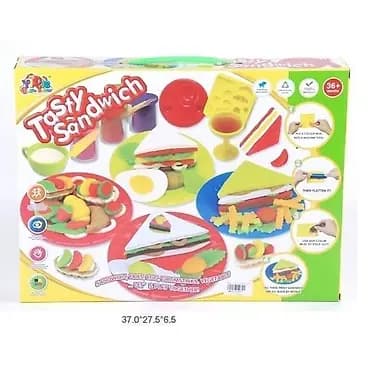 Kreativni set za modeliranje “Tasty Sandwich” - Tematski set za
