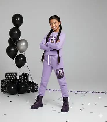 Dečiji komplet trenerke “Wednesday” Veličina od 4do 10 god Blago